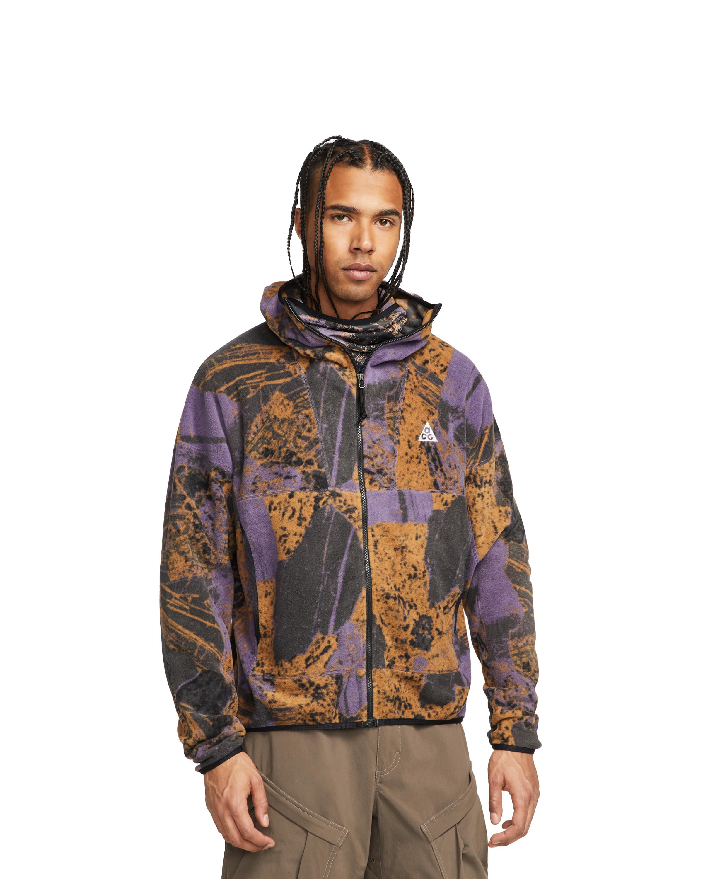Nike THERMA-FIT ACG WOLF TREE FULLZIP AOP | DN3931-553 | AFEW STORE